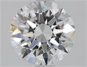 Natural Diamond 1.30 Carats, Round with Excellent Cut, E Color, VVS2 Clarity and Certified by GIA