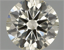 Natural Diamond 0.42 Carats, Round with Excellent Cut, K Color, VS1 Clarity and Certified by IGI