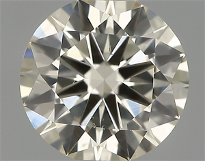 Picture of Natural Diamond 0.42 Carats, Round with Excellent Cut, K Color, VS1 Clarity and Certified by IGI