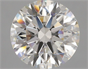 Natural Diamond 3.31 Carats, Round with Excellent Cut, I Color, VVS2 Clarity and Certified by GIA