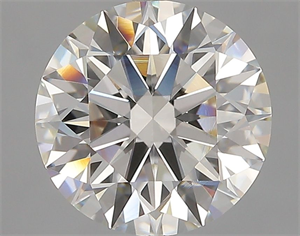 Picture of Natural Diamond 3.31 Carats, Round with Excellent Cut, I Color, VVS2 Clarity and Certified by GIA