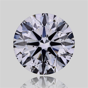 Picture of Natural Diamond 3.03 Carats, Round with Excellent Cut, I Color, SI2 Clarity and Certified by GIA