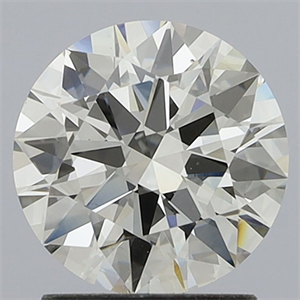 Picture of Natural Diamond 1.62 Carats, Round with Excellent Cut, F Color, VVS1 Clarity and Certified by GIA