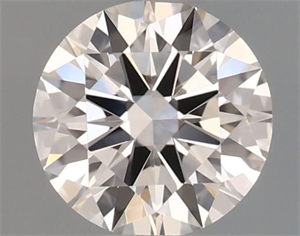 Picture of Natural Diamond 0.40 Carats, Round with Excellent Cut, H Color, VVS2 Clarity and Certified by GIA