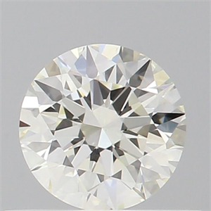 Picture of Natural Diamond 0.50 Carats, Round with Excellent Cut, K Color, VVS2 Clarity and Certified by GIA