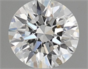 Natural Diamond 0.40 Carats, Round with Excellent Cut, G Color, VVS1 Clarity and Certified by GIA