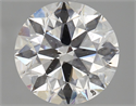 Natural Diamond 3.03 Carats, Round with Excellent Cut, E Color, I1 Clarity and Certified by GIA