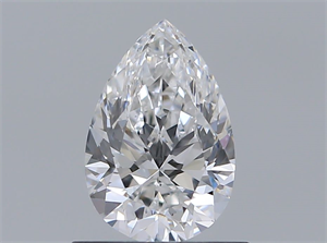 Picture of Natural Diamond 0.70 Carats, Pear with  Cut, D Color, VS2 Clarity and Certified by GIA