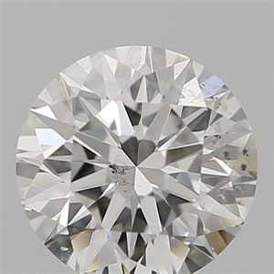 Picture of Natural Diamond 0.54 Carats, Round with Excellent Cut, J Color, SI2 Clarity and Certified by GIA