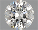 Natural Diamond 2.02 Carats, Round with Excellent Cut, I Color, SI1 Clarity and Certified by GIA