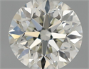 Natural Diamond 0.50 Carats, Round with Very Good Cut, H Color, VS2 Clarity and Certified by IGI