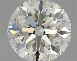 Picture of Natural Diamond 0.50 Carats, Round with Very Good Cut, H Color, VS2 Clarity and Certified by IGI