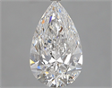 Natural Diamond 2.01 Carats, Pear with  Cut, E Color, SI1 Clarity and Certified by GIA