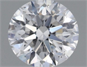 Natural Diamond 0.41 Carats, Round with Excellent Cut, E Color, SI1 Clarity and Certified by GIA