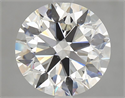 Natural Diamond 3.50 Carats, Round with Excellent Cut, H Color, VS2 Clarity and Certified by GIA