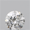 Natural Diamond 0.43 Carats, Round with Excellent Cut, H Color, VVS1 Clarity and Certified by GIA