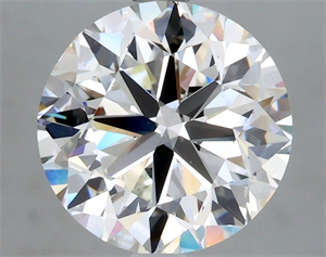 Picture of Natural Diamond 3.00 Carats, Round with Very Good Cut, H Color, VS1 Clarity and Certified by GIA