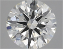 Natural Diamond 0.55 Carats, Round with Excellent Cut, K Color, VVS1 Clarity and Certified by GIA