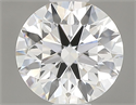 Natural Diamond 0.51 Carats, Round with Excellent Cut, K Color, VVS1 Clarity and Certified by GIA