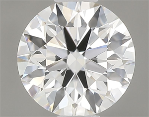 Picture of Natural Diamond 0.51 Carats, Round with Excellent Cut, K Color, VVS1 Clarity and Certified by GIA