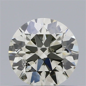 Picture of Natural Diamond 0.50 Carats, Round with Excellent Cut, J Color, SI1 Clarity and Certified by IGI