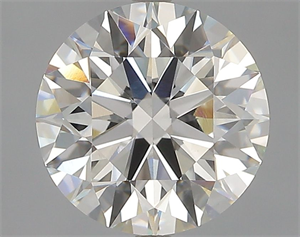 Picture of Natural Diamond 2.42 Carats, Round with Excellent Cut, I Color, SI1 Clarity and Certified by GIA