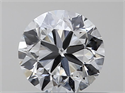 Natural Diamond 0.40 Carats, Round with Very Good Cut, E Color, VS2 Clarity and Certified by GIA