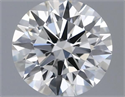 Natural Diamond 0.41 Carats, Round with Excellent Cut, I Color, VVS2 Clarity and Certified by GIA