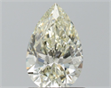 Natural Diamond 1.00 Carats, Pear with  Cut, K Color, SI1 Clarity and Certified by IGI