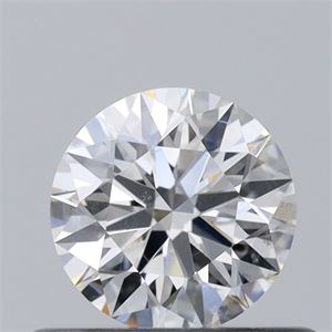 Picture of Natural Diamond 0.40 Carats, Round with Excellent Cut, F Color, SI1 Clarity and Certified by GIA