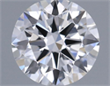 Natural Diamond 0.40 Carats, Round with Very Good Cut, D Color, VS1 Clarity and Certified by GIA