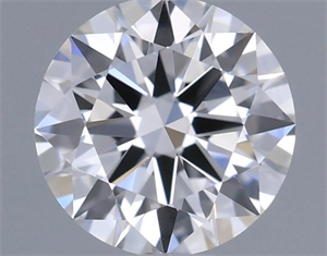 Picture of Natural Diamond 0.40 Carats, Round with Very Good Cut, D Color, VS1 Clarity and Certified by GIA