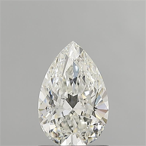 Picture of Natural Diamond 0.80 Carats, Pear with  Cut, H Color, VVS1 Clarity and Certified by GIA