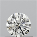 Natural Diamond 0.41 Carats, Round with Excellent Cut, J Color, VS2 Clarity and Certified by GIA