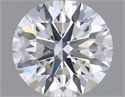 Natural Diamond 0.50 Carats, Round with Excellent Cut, H Color, VS2 Clarity and Certified by IGI