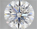 Natural Diamond 0.40 Carats, Round with Excellent Cut, G Color, VS2 Clarity and Certified by GIA