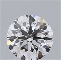 Natural Diamond 0.45 Carats, Round with Excellent Cut, D Color, SI1 Clarity and Certified by GIA