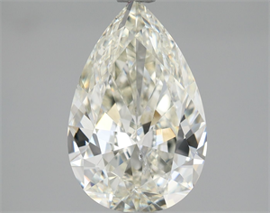 Picture of Natural Diamond 2.01 Carats, Pear with  Cut, I Color, SI1 Clarity and Certified by IGI