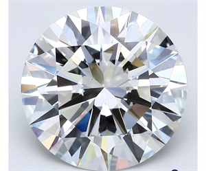 Picture of Natural Diamond 5.40 Carats, Round with Excellent Cut, G Color, VS1 Clarity and Certified by GIA