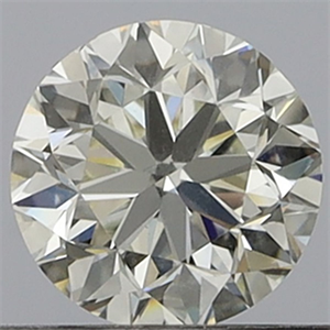 Picture of Natural Diamond 0.50 Carats, Round with Very Good Cut, J Color, SI2 Clarity and Certified by GIA