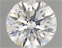 Natural Diamond 0.40 Carats, Round with Excellent Cut, J Color, VS1 Clarity and Certified by GIA