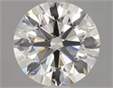 Natural Diamond 2.30 Carats, Round with Excellent Cut, K Color, VVS1 Clarity and Certified by GIA