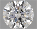 Natural Diamond 0.40 Carats, Round with Excellent Cut, F Color, VVS2 Clarity and Certified by GIA