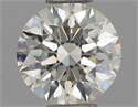 Natural Diamond 0.40 Carats, Round with Excellent Cut, I Color, VVS1 Clarity and Certified by IGI