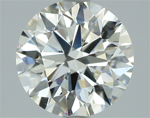 Picture of Natural Diamond 2.39 Carats, Round with Excellent Cut, J Color, VVS1 Clarity and Certified by GIA