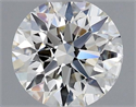 Natural Diamond 0.40 Carats, Round with Excellent Cut, K Color, SI1 Clarity and Certified by GIA