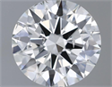 Natural Diamond 0.50 Carats, Round with Excellent Cut, I Color, SI2 Clarity and Certified by GIA