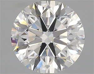 Picture of Natural Diamond 2.50 Carats, Round with Excellent Cut, G Color, VVS2 Clarity and Certified by GIA