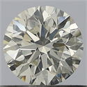 Natural Diamond 0.60 Carats, Round with Excellent Cut, J Color, SI1 Clarity and Certified by GIA