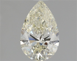 Picture of Natural Diamond 1.01 Carats, Pear with  Cut, K Color, SI1 Clarity and Certified by IGI